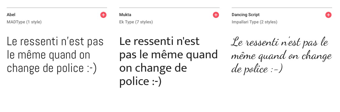 La typographie est définie dans la charte graphique pour appuyer l’identité visuelle de la marque