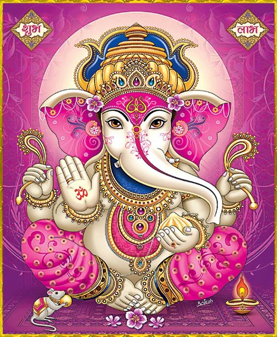 En Inde, c’est la couleur du dieu Ganesh le sage | Source photo