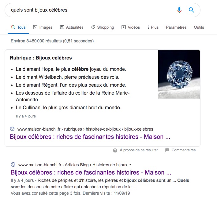 SEO En 2020 | Étude de cas : notre client Maison Bianchi