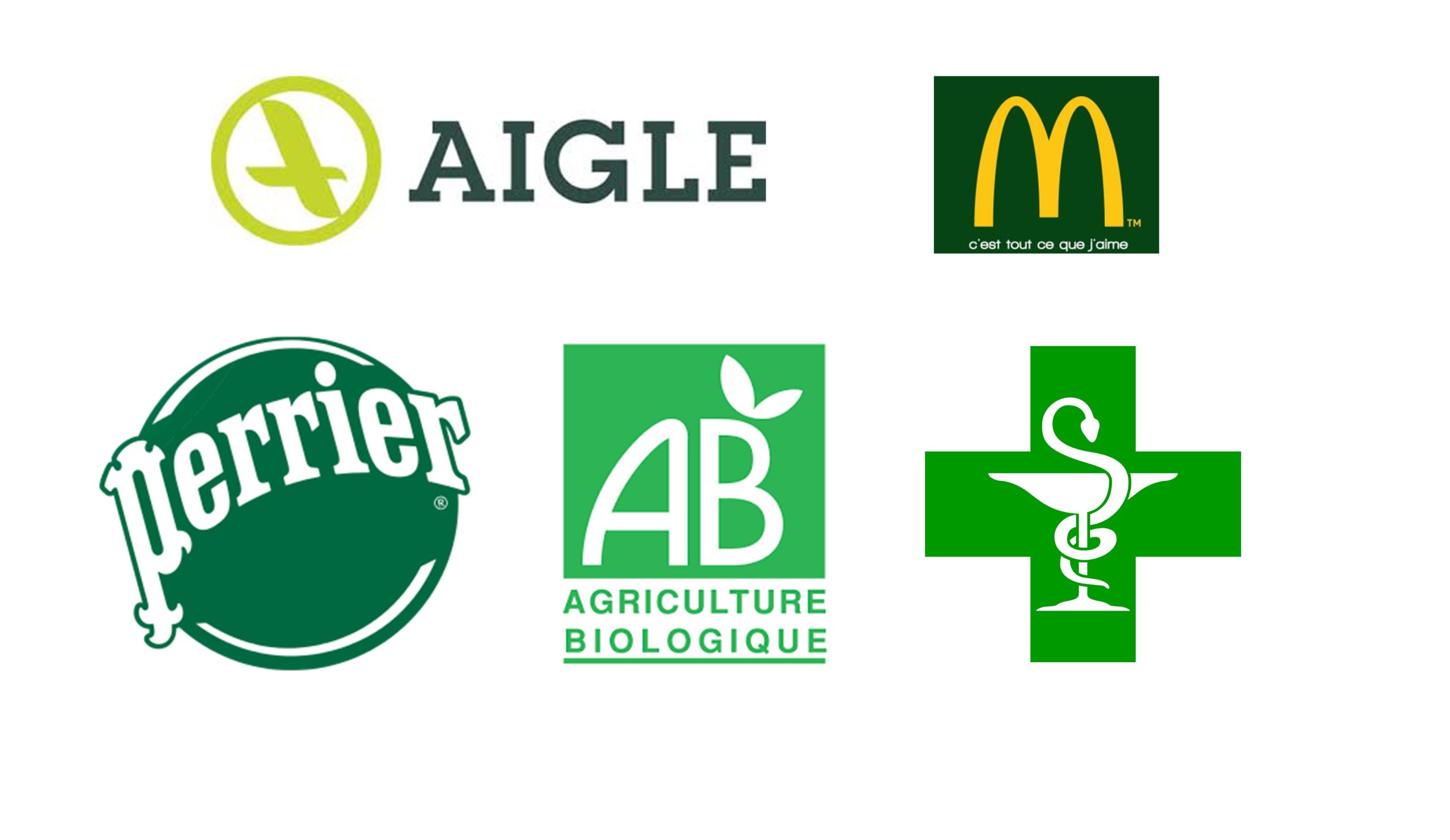 En marketing, le vert est associé à la nature, l’environnement, la santé, le peps